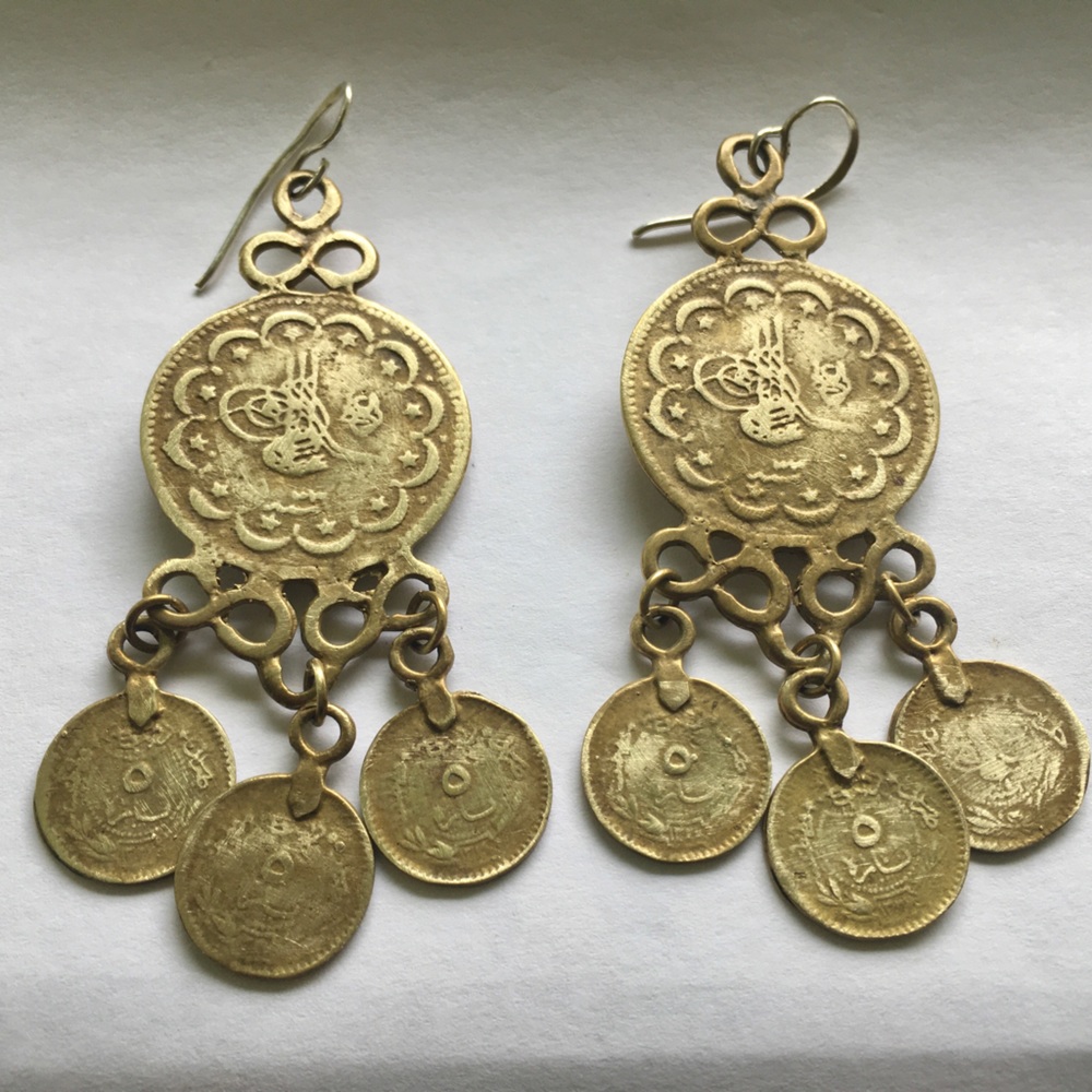 SALE!💥 ALKEMIE - Coin Earrings